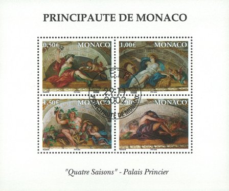 Monaco 2002 - Miniark YT 87 - Stemplet