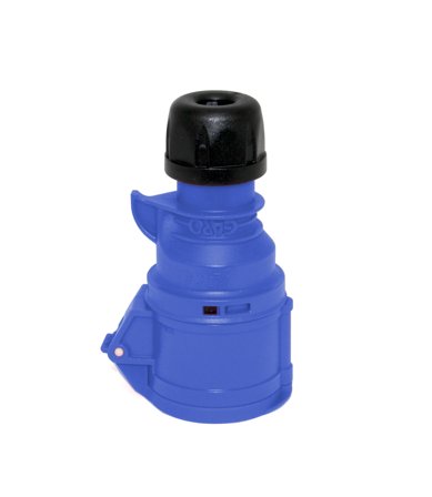 Garo S 416-9 S Skjøtekontakt IP44, 5-polet, 16 A Blå, 9 h, Stikkontakter & kabler