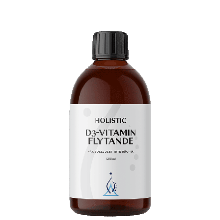 Holistic D3-vitamiini nestemäinen 500 ml