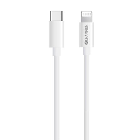 USB-C till Lightning Kabel 2m Vit