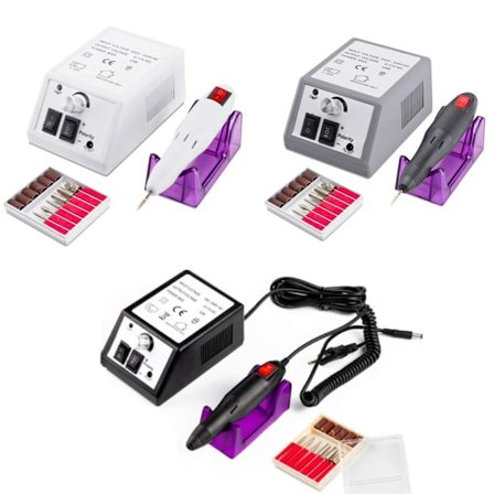Elektrisk fil - Elektrisk neglefil med tilbehør - 15.000 RPM - Perfekt