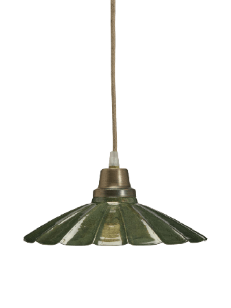 PR Home Ester Fönsterlampa Lampor Grön 24 cm