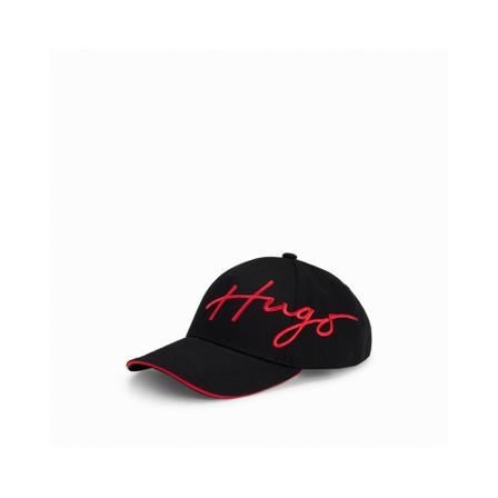 Hugo Boss, Caps Zwart, Heren, Maat:ONE Size