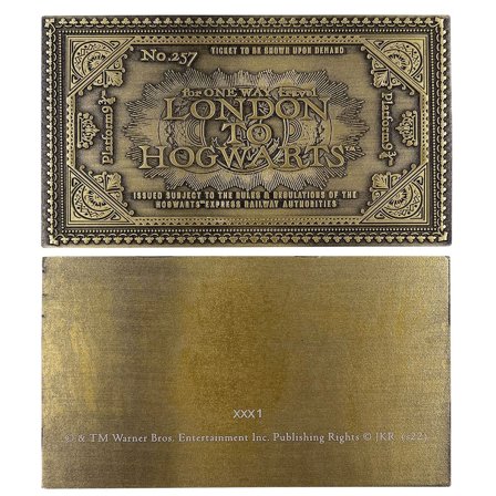 Harry Potter Replica Hogwarts Train Ticket - Limited Edition