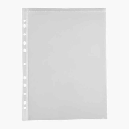 Plastficka A4 12-pack transparent