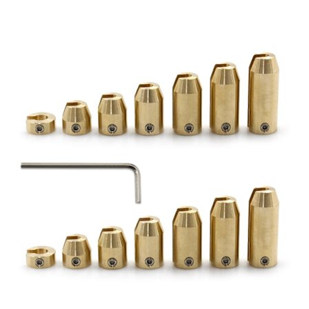 Motorsykkel Gjenbrukbare Messing Eikevekt Balansevekter Refill Kits 14pk