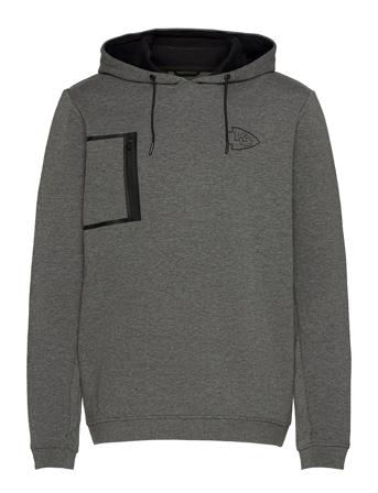 Kansas City Chiefs Mono Premium Graphic Oh Hoodie Grey Fanatics