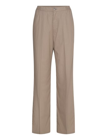 Weekday Relaxed Casual Trousers - Beige - XS