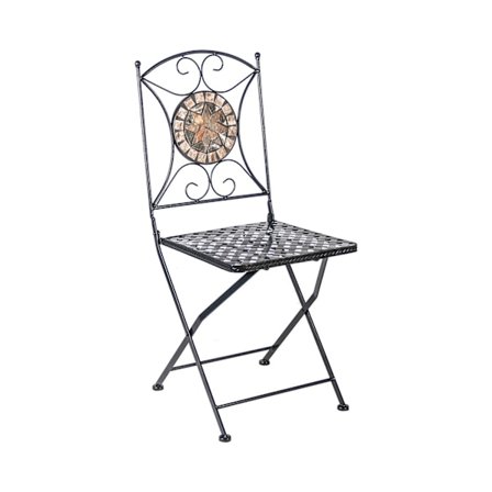 Set med 2 produkter. Stol MOSAIKK firkantet