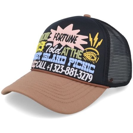 Coney Island Picnic - Svart trucker Keps - Fortune Hat Caviar Coffee Trucker @ Hatstore