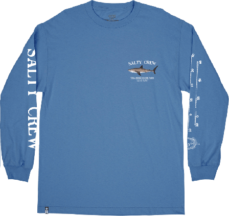 Salty Crew Men's Bruce L/S Tee Men long-sleeved sweaters Blue S
