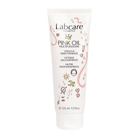 LABCARE Detersione pink oil multifunzione 125ml - Olio detergente viso