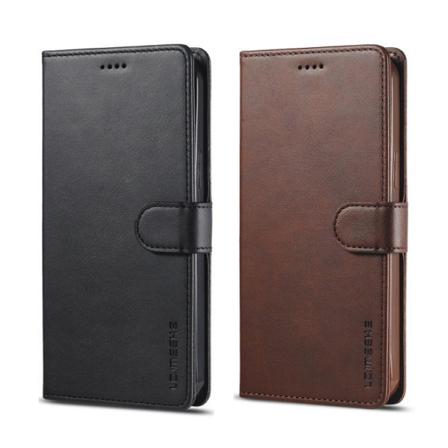 Plånbok För Iphone 12 / 12 Pro Med 3 St Kortfack Svart