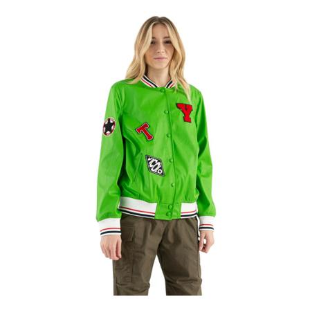 ViCOLO casual Jas , Groen , Dames , Maat: S