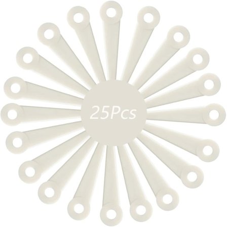 25 kpl Vaihtoterät Stihl Polycut Reuna-ajoleikkurille 5-3,6-3,7-3,ZQKLA