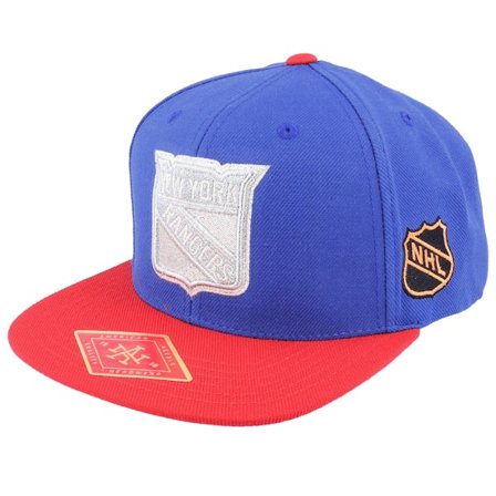 American Needle - NHL Azul snapback Boné - New York Rangers Silver Fox Royal/Red Snapback @ Hatstore