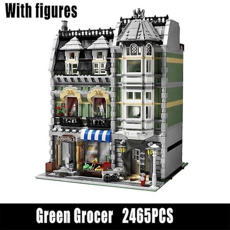 Palace Cinema City Streetview Modular Building Blocks Bricks With 6 Figures Compatible 10232 Toy Birthday Christmas Gift2465pcs