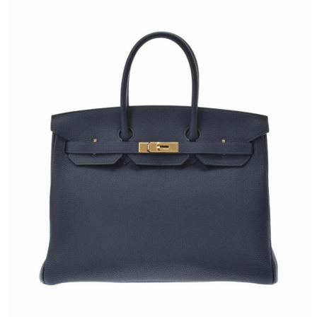 Hermès Vintage Pre-owned Herm s Håndtaske Blå, Dame Vintage Tasker, Størrelse: ONE Size