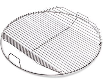 Weber-Grillrist med hengslede sider – 57 cm-Hengslet Weber-grillrist til 57 cm-griller-Barbecue-Reservedeler til grill