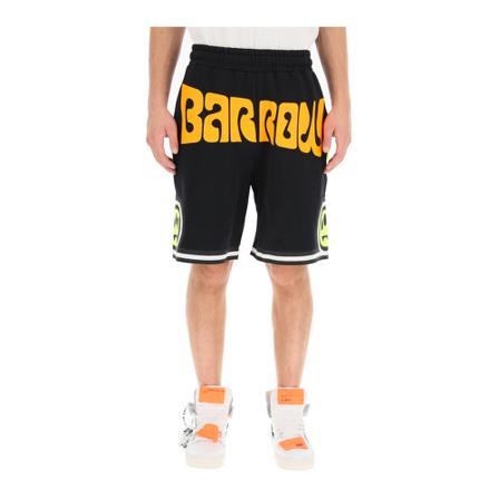 Barrow, logo bermuda Zwart, Heren, Maat:S