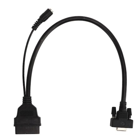 OBD Adapterkabel 16-stifts Hane 15-stifts Hona Plug and Play Diagnostisk Kontakt Ersättning för Launch X431 E2U011
