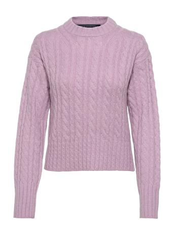 Jacqueline Crew Nk Jumper Purple French Connection