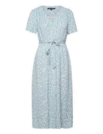 Breya Button Midi Dress Dresses Summer Dresses Blå French Connection*Betinget Tilbud