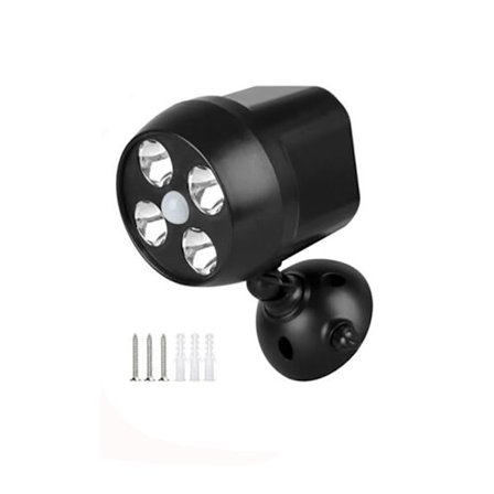 Roterende Væglampe Udendørs Havelamper Sensor Bevægelseslampe