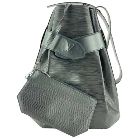 Louis Vuitton Vintage, Pre-owned Leather louis-vuitton-bags Zwart, Dames, Maat:ONE Size