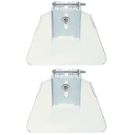 2 stk. Benkslipeskjerm Beskyttelse Benkslipeskjerm Øyeskjold Slipeskjerm Tilbehør Skruer Inkludert