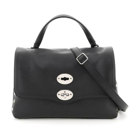 Zanellato, Handbag Zwart, Dames, Maat:ONE Size,leer