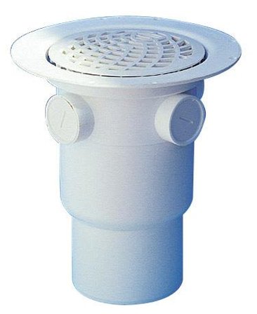 Purus Loke 7113588 Golvbrunn 110 mm, bottenutlopp, Inomhusavlopp