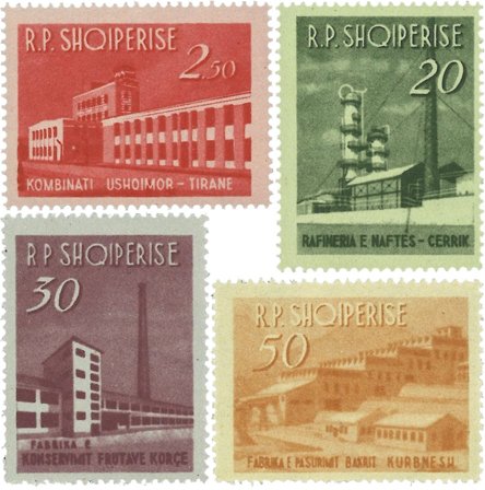 Albanien 1963 - MICHEL 784-787 - Postfrisk