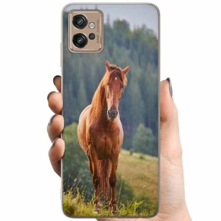 Motorola Moto G32 Tpu Mobilskal Hästar