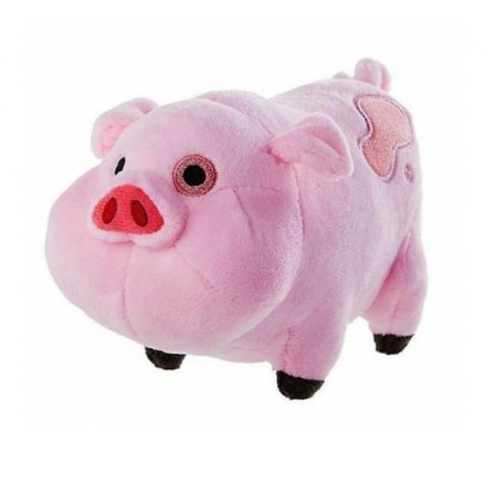 Gravity Falls Waddles The Pink Pig Gosedjur Plyschleksak Doll Födelsedagspresent