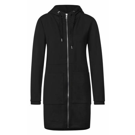 Street One Zip-throughs , Zwart , Dames , Maat: M Hoodies & Sweatvesten