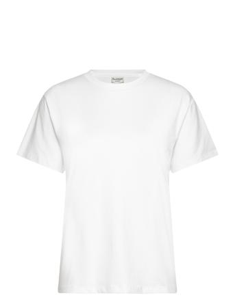 Bs Luna T-Shirt Tops T-shirts & Tops Short-sleeved White Bruun & Stengade