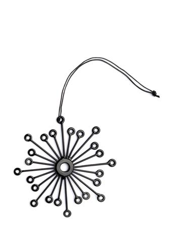 Snowflake Home Decoration Christmas Decoration Christmas Baubles & Tree Accessories Svart Nordstjerne