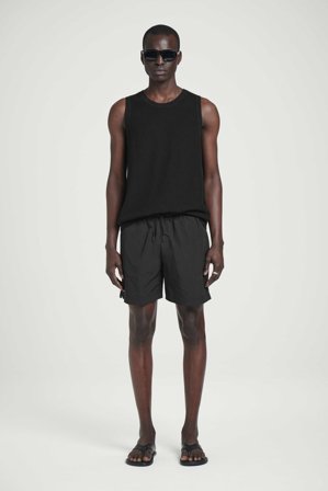 COS Men's Shorts Da Mare In Nylon Con Coulisse in Nero