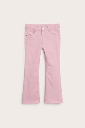 Kappahl | Bootcut jeans mid waist Lyserosa 128 | Lyserosa