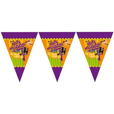 Flaggbånd Banner Hyggelig Halloween