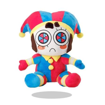 25CM Digitaalinen sirkuspehmolelu Amazing Circus Clown Rabbit Plush Dolls Cartoon Periphery Pehmolelut Lapset Aikuiset Joululahjat style 1