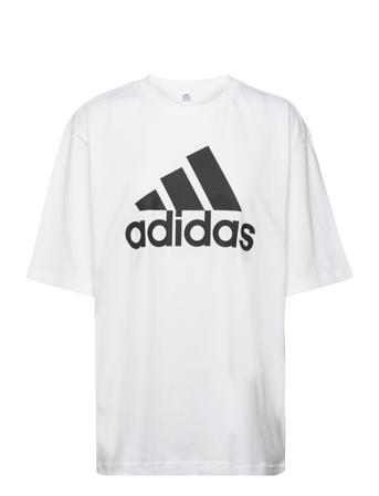 Essentials Big Logo Boyfriend T-Shirt White Adidas Sportswear