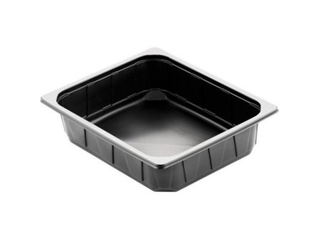 DUNI Matform 1/2 GN 1-fack 325x265x60mm svart 100/fp - Lyreco - Kök och servering - Baktillbehör - Formar