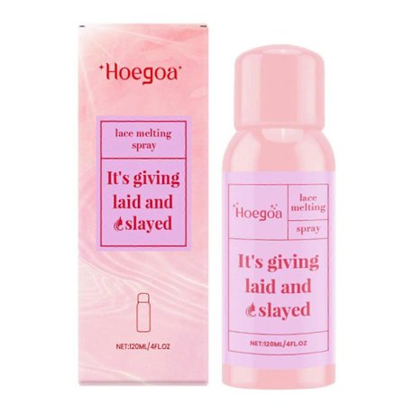 120 ml Lace Melting Spray for Parykker - Ashy Bond Lim Sterkt Hold for Lace Front? Feilfri Finish