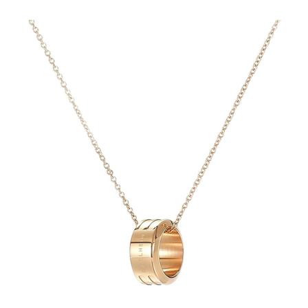 Carlheim, Leah Necklace - Rose gold Geel, Heren, Maat:ONE Size