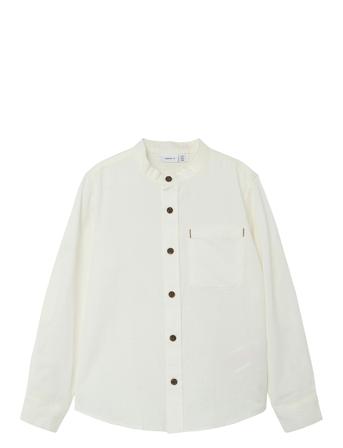 Nkmfish Ls Shirt Ff Noos White Name It