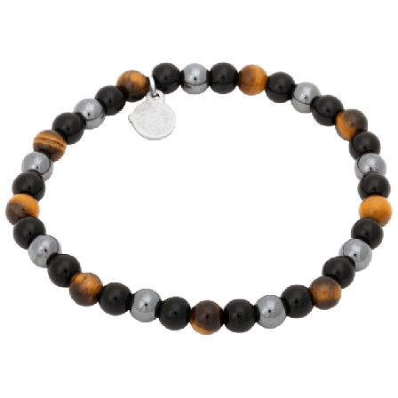 by BILLGREN Brad | Beadsarmband Accessoarer Herr Flerfärgad 19 cm