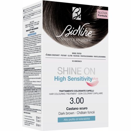 Bionike Shine On High Sensitivity Plus Castano Scuro 3.00