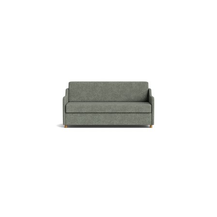 Lungo 2 personers sovesofa - Casone Lys Grå/Grøn - 153x91x76,5 - Sofa, sovesofa